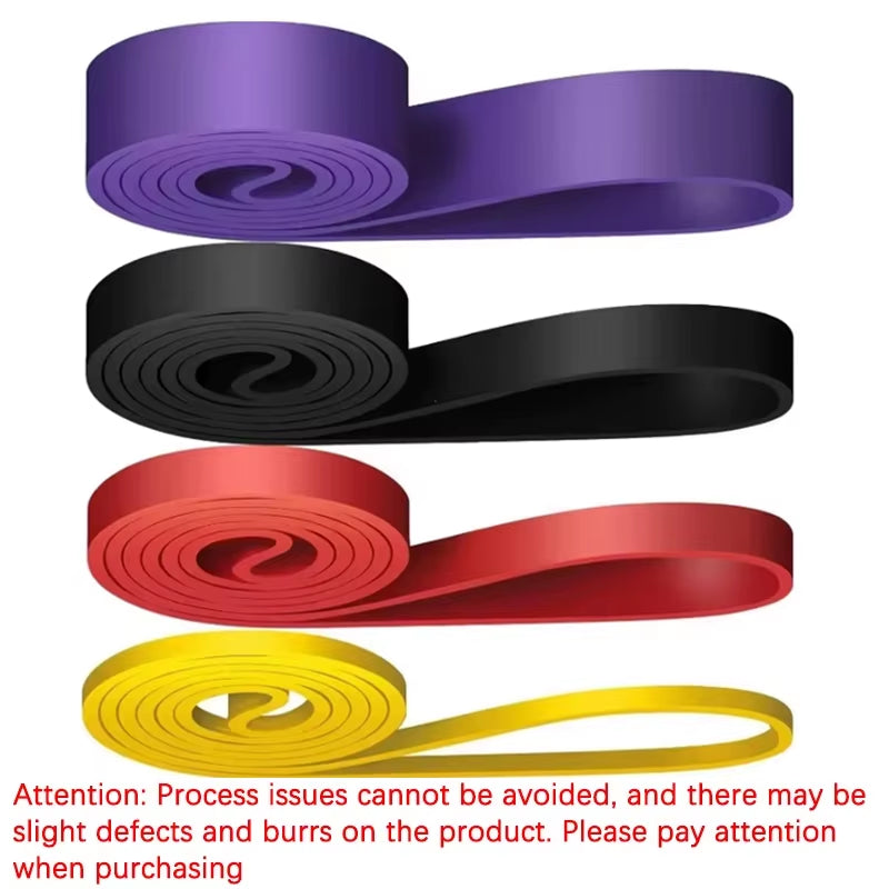 Resistance Band Set for Pull-Up Assistance and Stretching - Heavy-Duty Exercise Bands for Physical Therapy and Home Workouts
