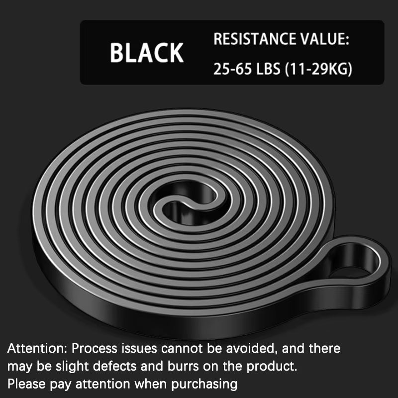 Resistance Band Set for Pull-Up Assistance and Stretching - Heavy-Duty Exercise Bands for Physical Therapy and Home Workouts