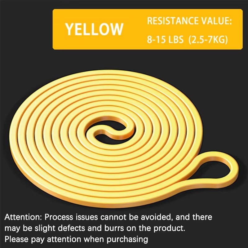 Resistance Band Set for Pull-Up Assistance and Stretching - Heavy-Duty Exercise Bands for Physical Therapy and Home Workouts