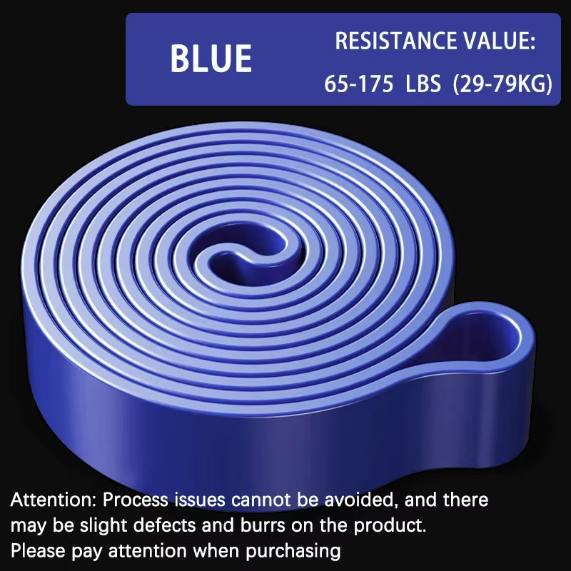 Resistance Band Set for Pull-Up Assistance and Stretching - Heavy-Duty Exercise Bands for Physical Therapy and Home Workouts