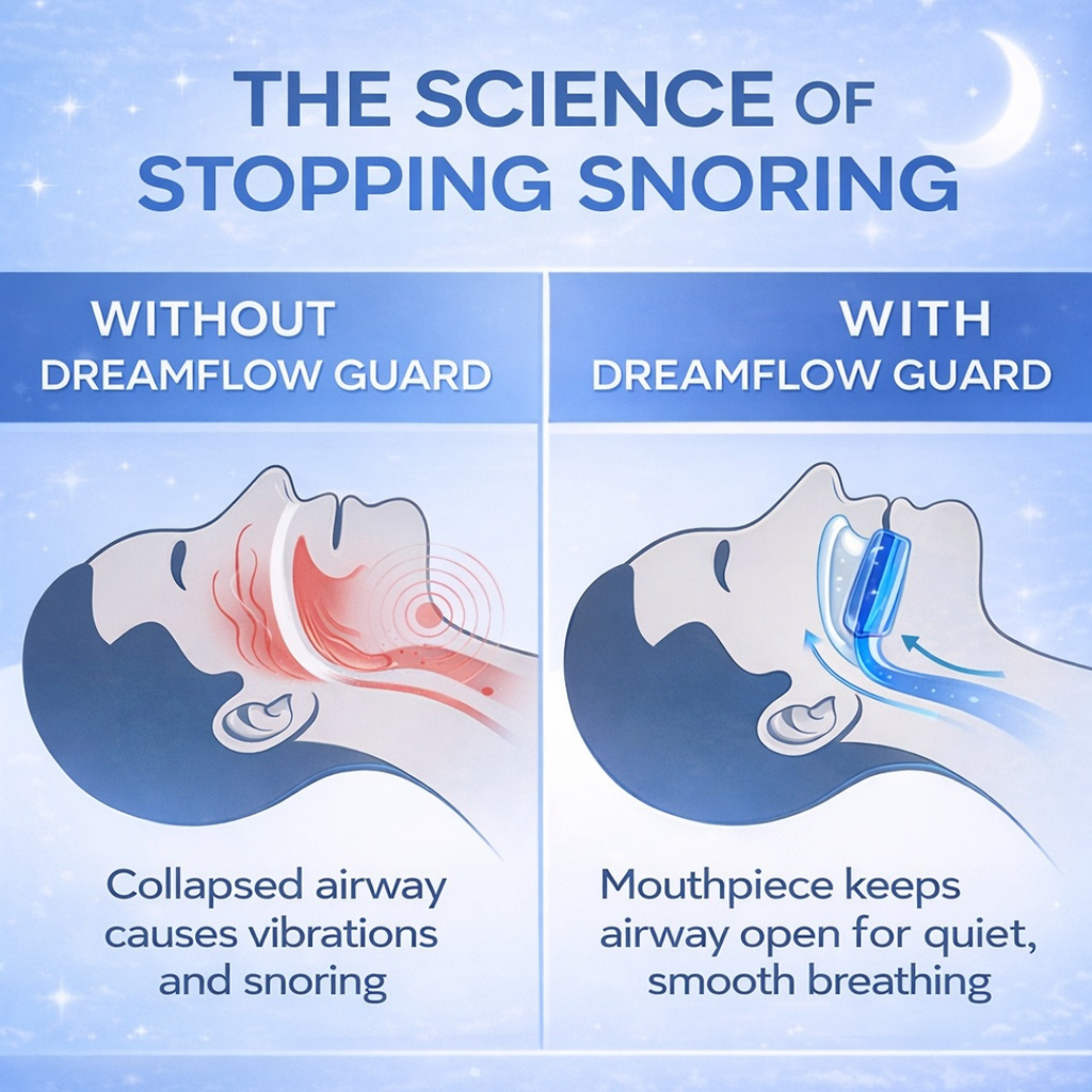 Anti-snoring mouthpiece