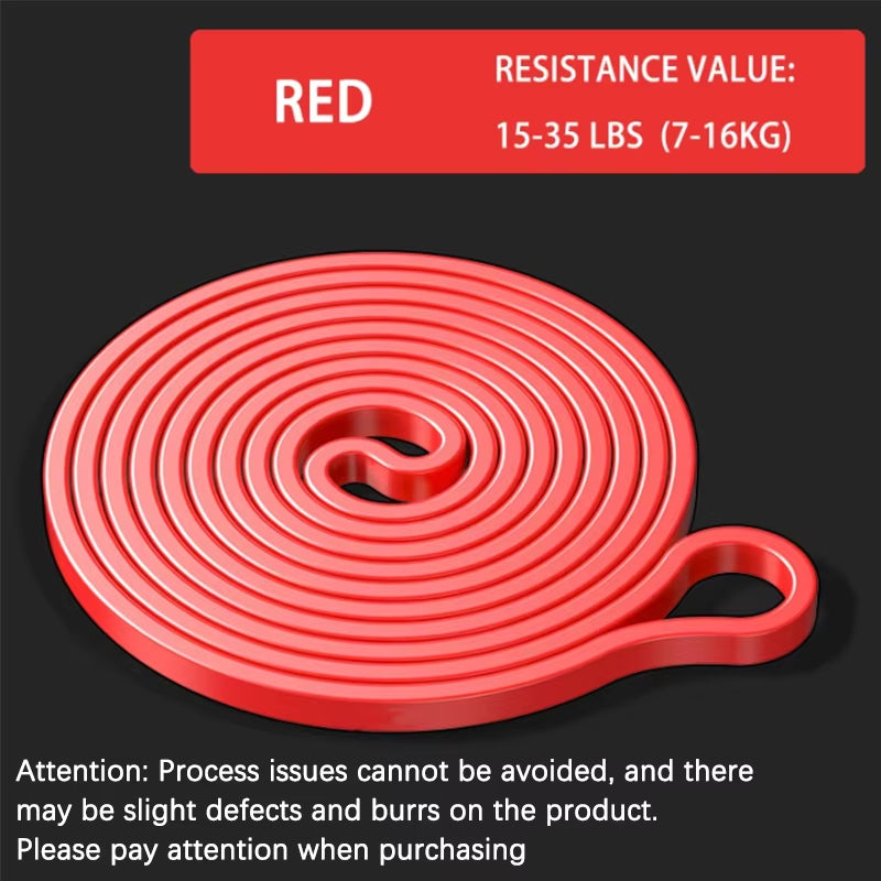 Resistance Band Set for Pull-Up Assistance and Stretching - Heavy-Duty Exercise Bands for Physical Therapy and Home Workouts