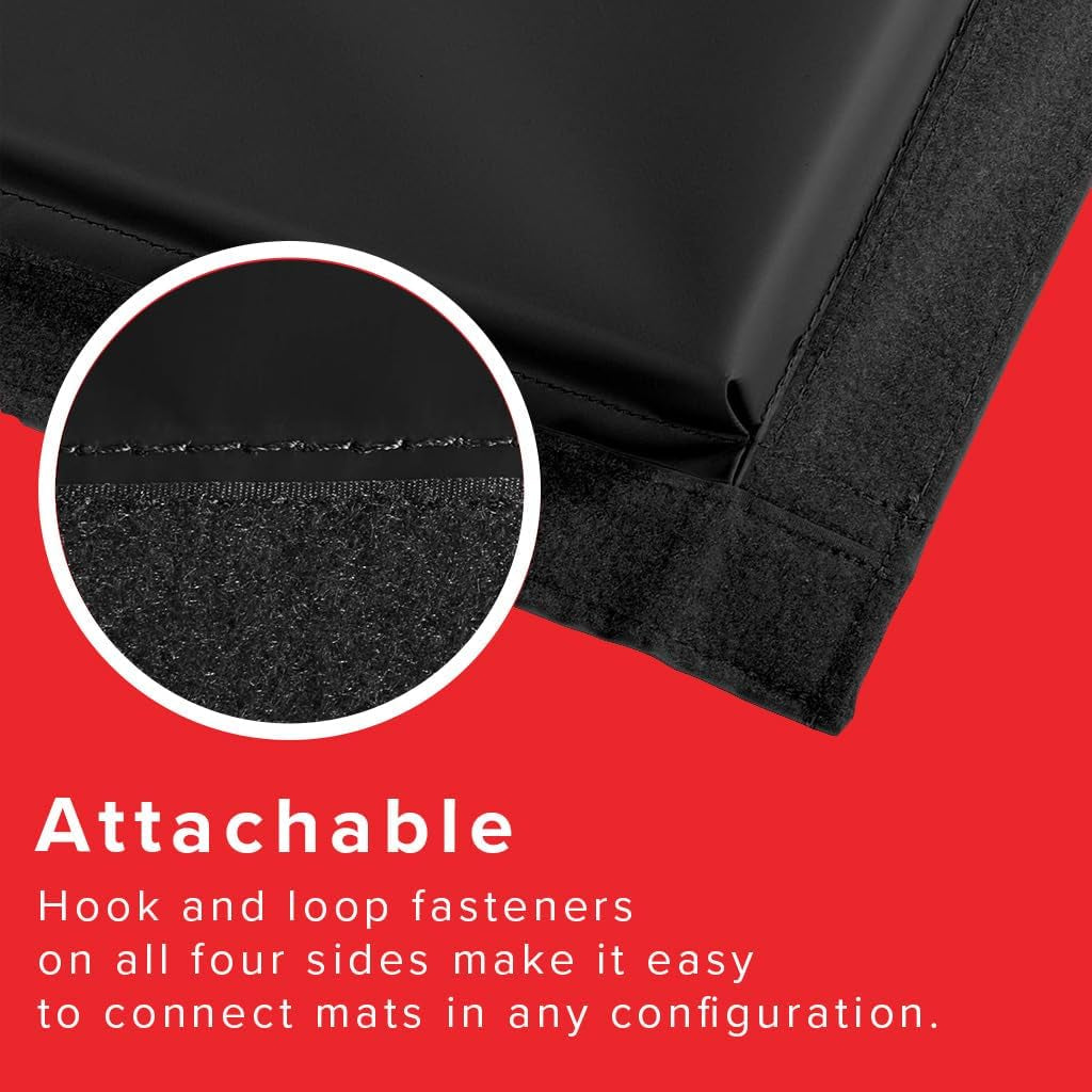 - 4 Ft X 6 Ft X 2 - Personal Fitness & Exercise Mat for Home Workout - Lightweight and Folds for Carrying – All Purpose Gym Mat – Thick Mat for Yoga, Pilates, Stretches, Floor Exercises